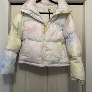 Chemistry Multicolor Puffer Jacket